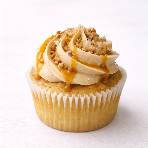 Salzkaramell-Crunch Cupcake auf Bestellung