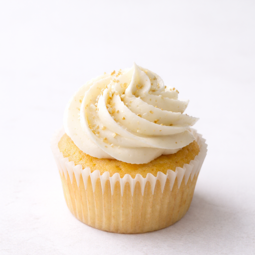 Klassische Vanilleblüte Cupcake in Küsnacht